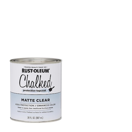 Chalked Rust-Oleum Chalked Matte Clear Chalk Paint 30 oz 287722
